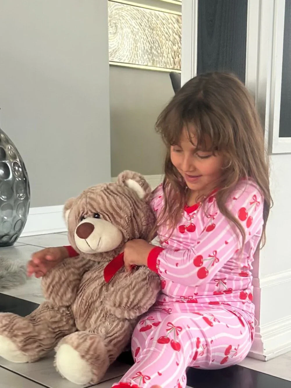 5T Bamboo Pajama Bundle (2) | Silly Goose & Cherry Hearts | Toddler 2PC Sets NWT